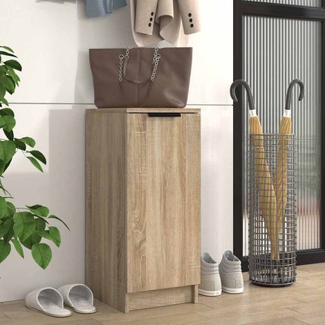 Meuble à Chaussures Étagère à Chaussures - Chêne Sonoma 30x35x70 cm Bois d'ingénierie BV586660 - BonneVie (1/5)