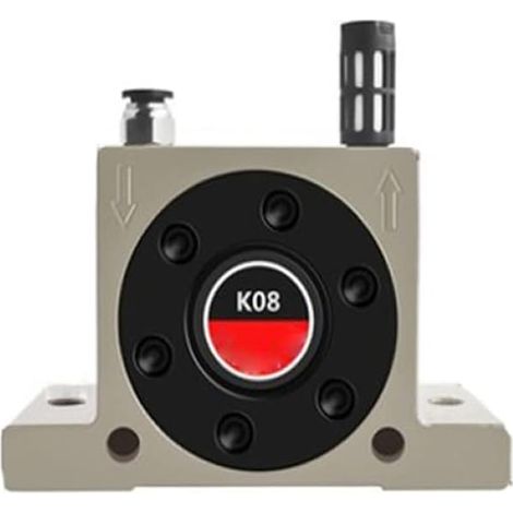 K8 Industrial Adjustable Pneumatic Vibrator with Aluminum Alloy and Pneumatic Turbines for Funnels Industrial Oscillating Ball-Type Pneumatic Vibrator (1/5)