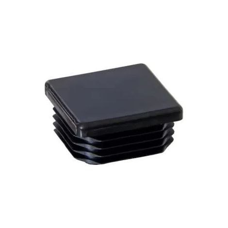 Fortaps attacco interno in plastica nera 100 mm