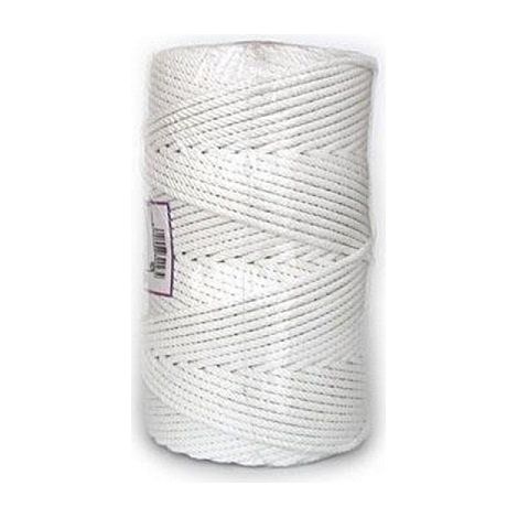 Cuerda Cableada PP. 4 Cabos 6 mm. Bco.200 M. ROMBULL