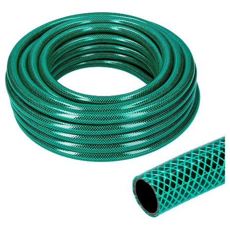 Manguera jardin 12.5 mm 1/2 pulgadas 20 M Verde