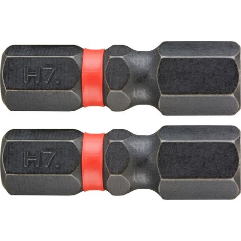 FACOM Schraubendrehereinsatz IMPACT-Bit HEX7 25 mm, 2 Stk. (1/3)