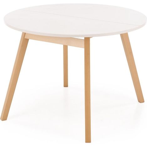 Mesa Houston 981, Cachemira + Luminoso madera, 73x0x0cm, Alargamiento, Aglomerado laminado, Madera