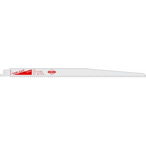 RUKO 5x Hoja de sierra sable 8904 HCS triscada afilada - 33189045