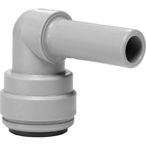 Raccord Coudé à Queue Lisse 1/4 pouces X 1/4 pouces Pour Osmoseur Et Purificateur D'eau