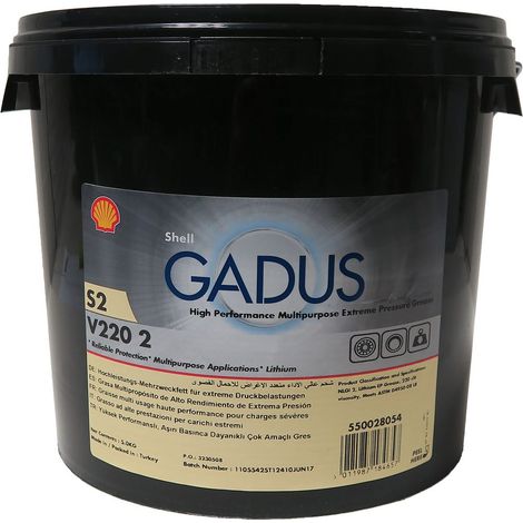 Grasso multifunzionale EP Gaudus S2 V220 5kg