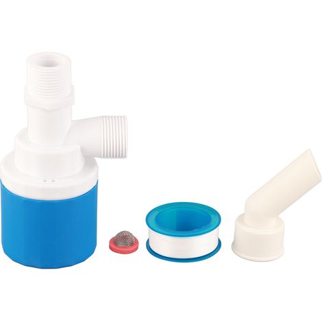 Vanne à flotteur automatique en nylon, robinet de régulation de niveau d'eau sécurisé pour chauffe-eau solaires, 3/4 pouce (1/5)