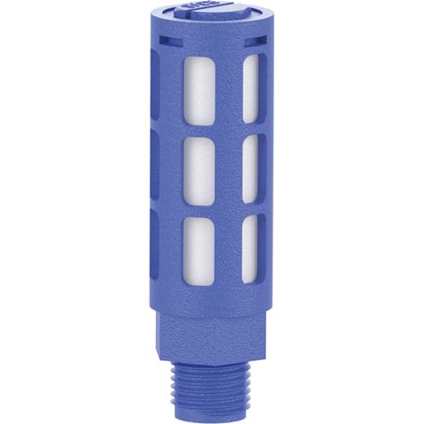 Riegler Kunststoff-Schalldämpfer, Polyethylen-Dämpferelement, G 1/2 (1/3)