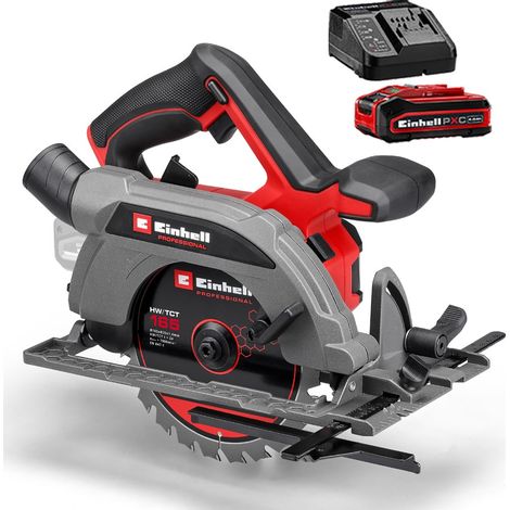 Einhell Professional 18v 165mm Cordless Brushless Circular Saw 18/165 + 4AH Kit (1/5)