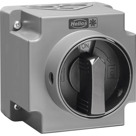 Helios RS 3+1+2 7,5 Interruttore di manutenzione, a 5 poli 7,5 kW AC-23B, 400V, 3-PH IP 65, blocco in 0, 07536