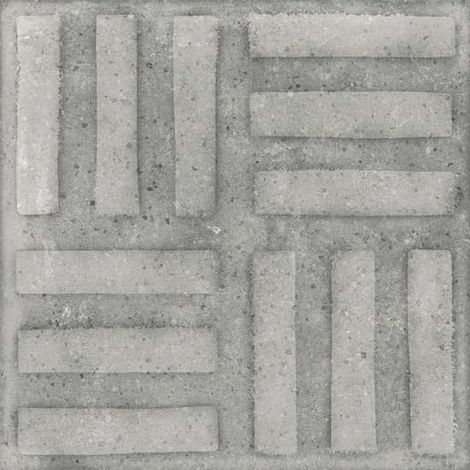 Carrelage sol / mur effet ciment 20x20 cm WORLD STREET NORVINS CEMENTO (vendu par boite de 1m2) (1/2)