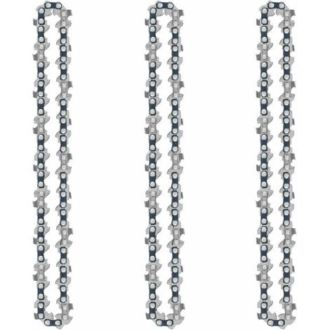 3PCS 6 Pouces 1/4 36 Mini Tronçonneuse éLectrique Sans Fil Chaîne De Scie à Chaîne Pour La Coupe Du Bois Branches D'arbres éLagage Cour Jardinage