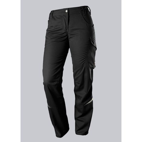 Pantalon de Travail Femme ete BP 1961 - Coupe Ergonomique - Polycoton Leger Multipoches - Taille Extensible - elements Reflechissants - T58 (1/2)