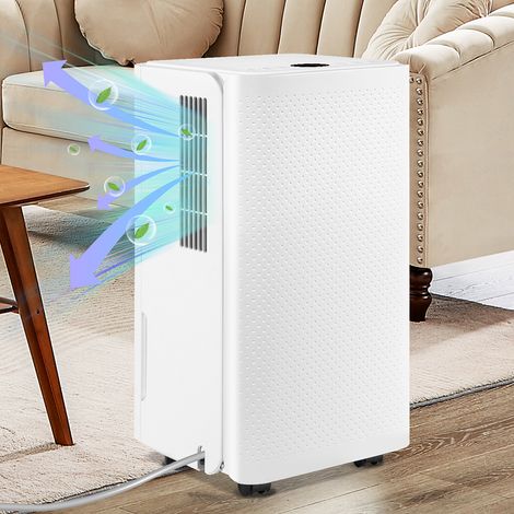 Jiubiaz Déshumidificateur d'air Portable 16L/Jour, Minuterie 24h Pour Pièce de 20 à 25㎡ (1/5)