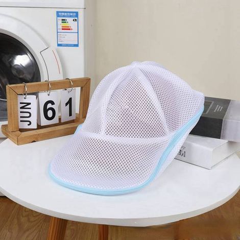 2 colours: White Material: Polyester Simple and anti-deformation hat washing bag. (1/5)