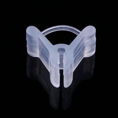 100Pcs Mini Clear Plastic Clips Grafting Clips Gardening Tools