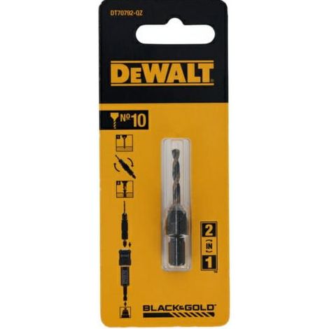 DeWalt ampliador para sistema de broca y trabajo de 10mm, ideal para perforaciones precisas en materiales duros, alta durabilidad, resistencia al desgaste, diseño optimizado para trabajos exigentes.