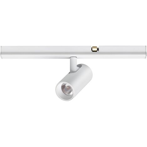 Ideal Lux Faretto Stick 1 luce LED integrato bianco metallo