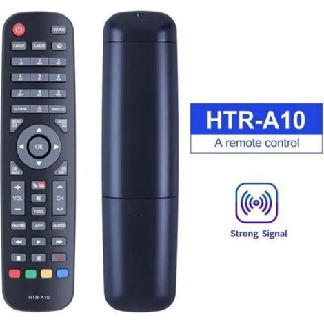 Télécommande Remplacement Pour TV - Compatible Avec Modèle Haier HTR-A10 - Fonctionnelle Et Précise - 1 Pièce (1/4)