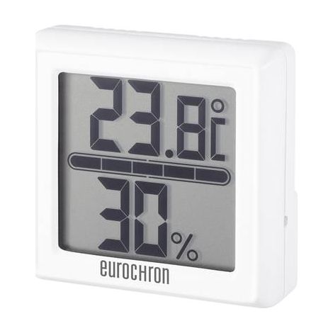 THERMO-HYGROMÈTRE EUROCHRON ETH 5500 BLANC (1/3)