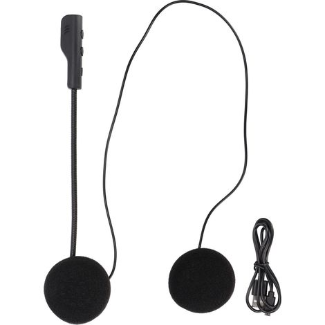 T4 Bluetooth-Headset mit Geräuschunterdrückung, Lautstärkeregelung und Bluetooth 5.0 für Motorrad und Sport