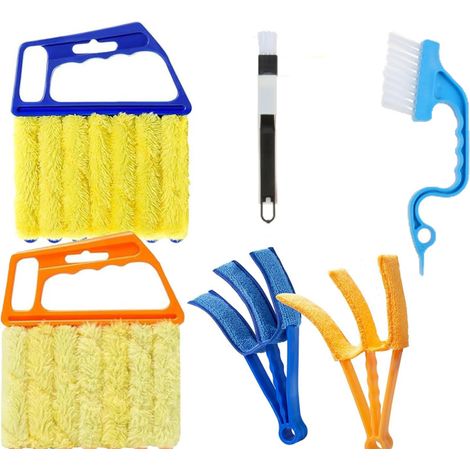 Dusting Tool for Blinds Polyvalent Window Cleaner Home Cleaning Accessories, Flexible Dusting Wand, Compact Window Duster (1/5)