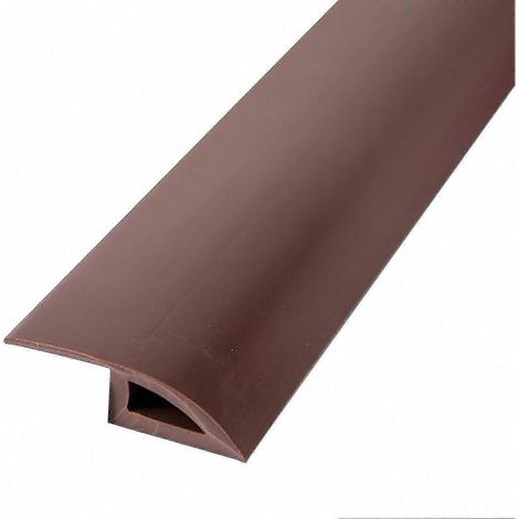 Wasserdichte, selbstklebende PVC-Bodenübergangsleiste, 10/15 mm, universelle, verschleißfeste Türschwelle, zuschneidbar für den Übergang von Teppich zu Fliesen (1/5)