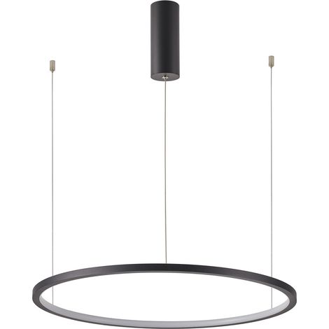 Italux Vinola Suspension LED II 80 cm, noire, 3000/4000 K (1/2)