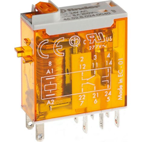 Finder Miniatur-Steckrelais 46.52.8.024.0040 1 STK