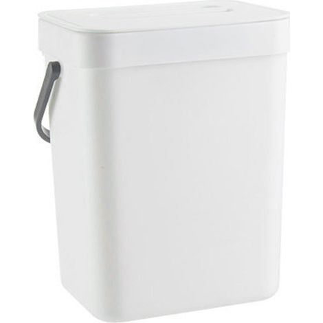 Seau à compost de cuisine 3L poubelle déchets ménagers avec couvercle pour comptoir composteur (1/5)