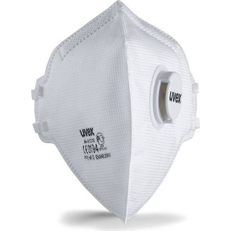 Masque respiratoire jetable Uvex FFP3 ( Prix pour Boîte de 15 ) (1/3)