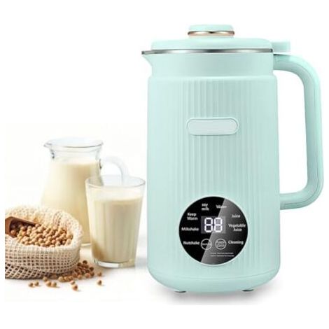 Machine Lait Végétal Automatique Autonettoyante, Maintien Au Chaud 8h, Pour Amande Noix Avoine Soja, Sans Lactose