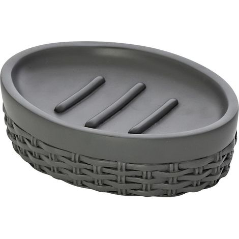 P/SAPONE IN POLIRESINA GRIGIO SERIE CROSS
