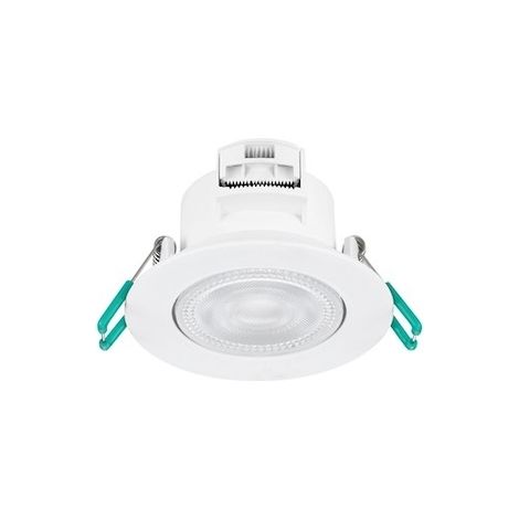 Sylvania – Spot encastrable LED 500 lm 4000 K blanc – Lot de 6 – Caisson polycarbonate – Éclairage intérieur moderne