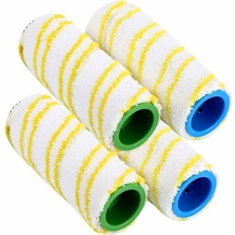 Rouleaux de remplacement, rouleaux de remplacement Karcher FC7 FC5 FC3D FC3 (4 pièces jaunes) (1/5)