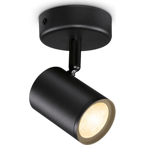 WiZ Faretto Smart Imageo WiFi, Luce Bianca da Calda a Fredda Dimmerabile, 5W, Nero, Tecnologia SpaceSense, Controllo Vocale (Alexa, Apple HomeKit, Google Home) (1/5)