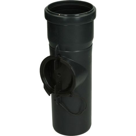 Le Sanitaire – Trappe de visite 80 mm avec porte – Plastique – Épaisseur 2 mm – Garantie 6 ans – Pour espaces confinés jusqu'à 5000 Pa