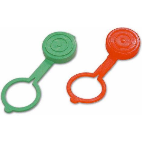 Tappo a Capsula in PVC per Bottiglie confezione da 12 pezzi colori assortiti (1/2)