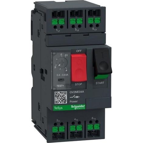 Schneider Electric MOTORSCHUTZSCHA 0,4-0,63A SNAP (GV2ME04A)