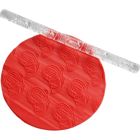 Rouleau à pâtisserie acrylique haute qualité, rouleau à fondant plastique, rouleau à pâte DIY gâteau 21 (1/5)