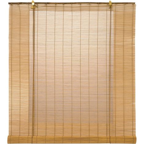 Cintacor Tenda avvolgibile in bambù ocra naturale (1/3)