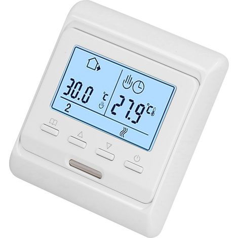 Thermostat Programmable ME5516 avec Écran Tactile LCD pour Plancher Chauffant et Radiateur (1/5)