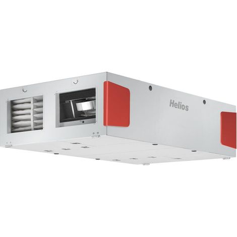 Helios KWL EC 2000 D PRO KWL-Deckengerät mit WRG, 1400W, 400V, EC-Ventilatoren Auto-Bypass, Grafikdisplay