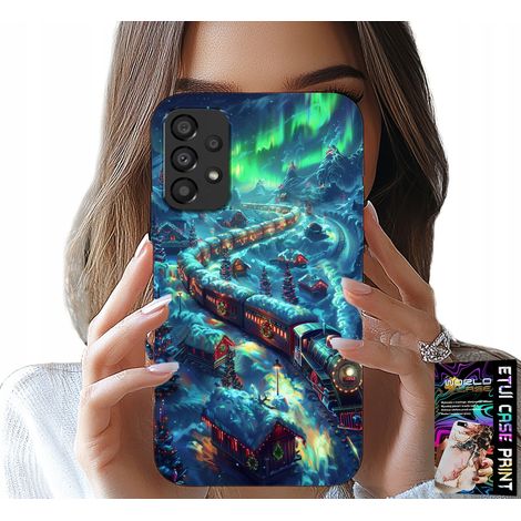 Custodia per Samsung Galaxy A33 5G - motivi treno, espresso, natalizi + vetro (1/5)