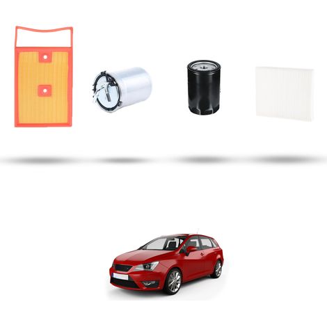 Kit tagliando 4 filtri compatibile con Seat Ibiza IV 1.4 TDI 55kw dal 2015 (1/5)
