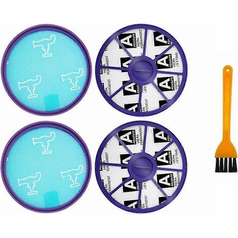 Ensemble de 5 filtres HEPA pour aspirateur Dyson DC19, DC20, DC21 et DC29