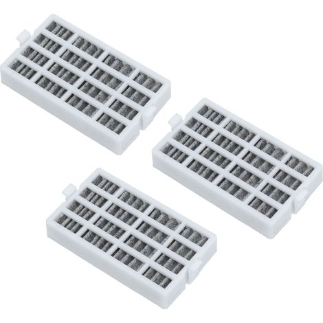 Filtre à eau compatible Whirlpool W10311524, AIR1, RAF1180 - Cartouche de rechange pour réfrigérateur (lot de 3) (1/5)