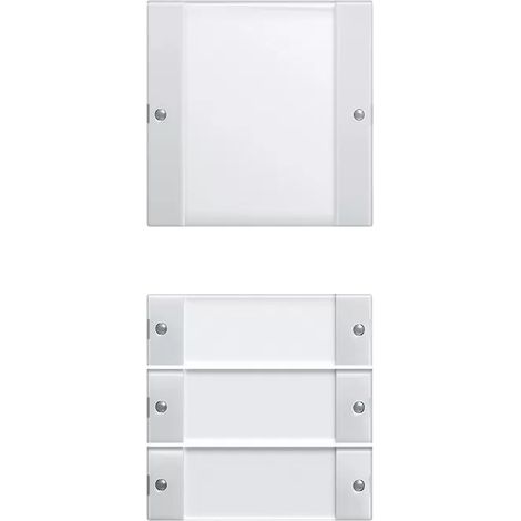 Gira Wippenset 4f (1+3) BSF System 55 Klar/Reinweiß 213403 (1/2)