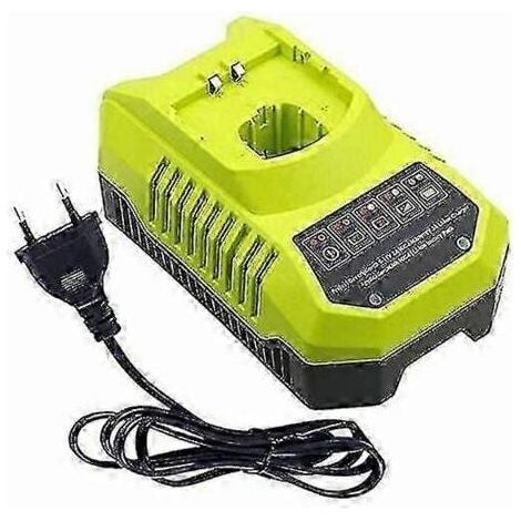 Pour chargeur Ryobi P117 P118 P118, pour batterie Ryobi one 9,6 V-18 V Li-ion NiMH P100 P102 P103 P104 P105 P107 P108 P109 chargeur 18 volts (1/4)