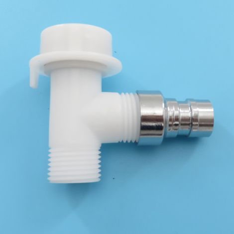 Schnellkupplung für Wasserreiniger, 2/4-Punkt-Adapter für Reinstwasseranlagen, Gewinde-Schnellkupplung, 3-Wege-Kugelhahn